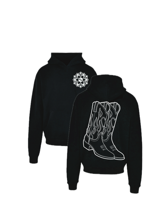 Cowboy Boots Hoodie