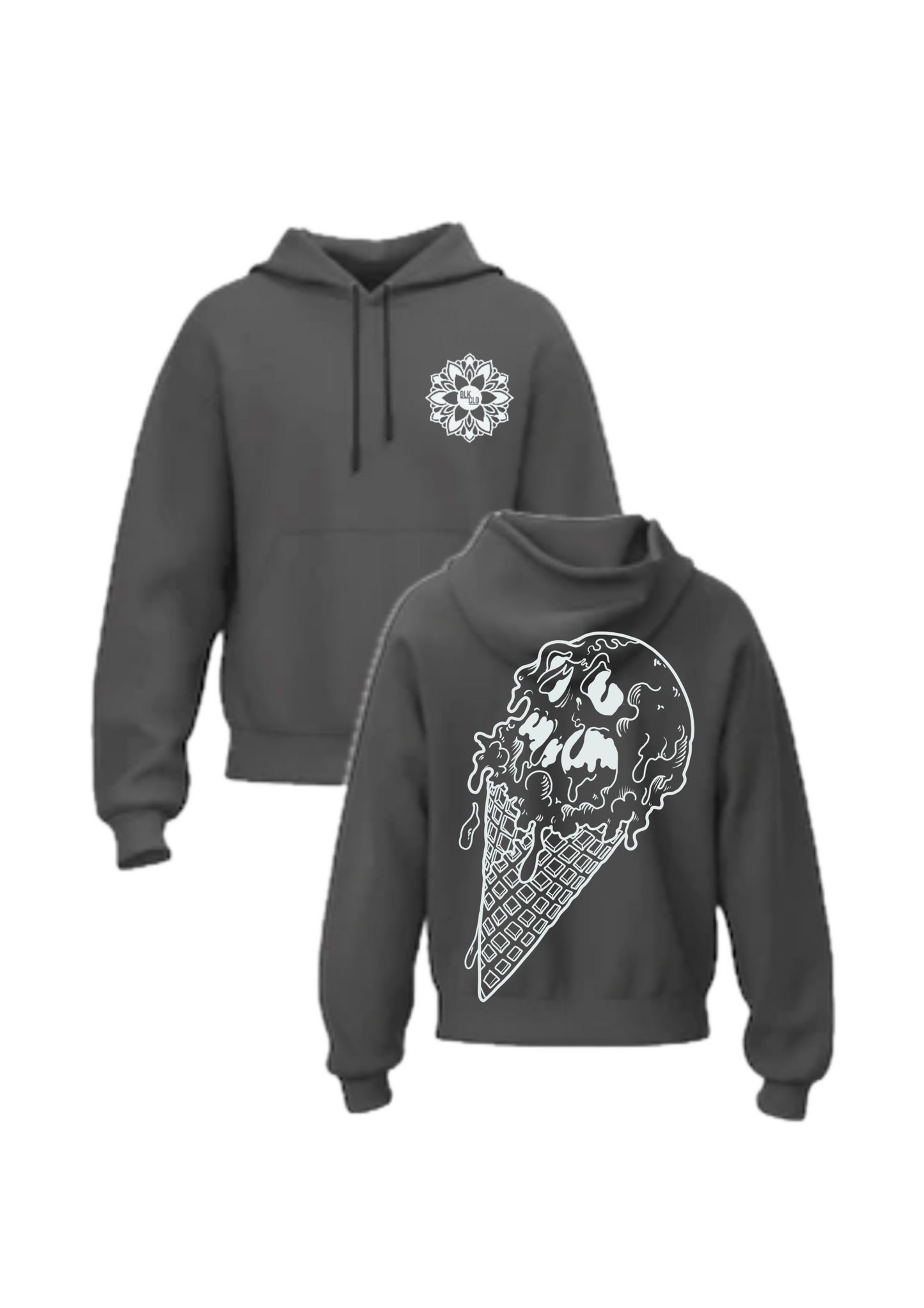Ice Cream Skull Hoodie